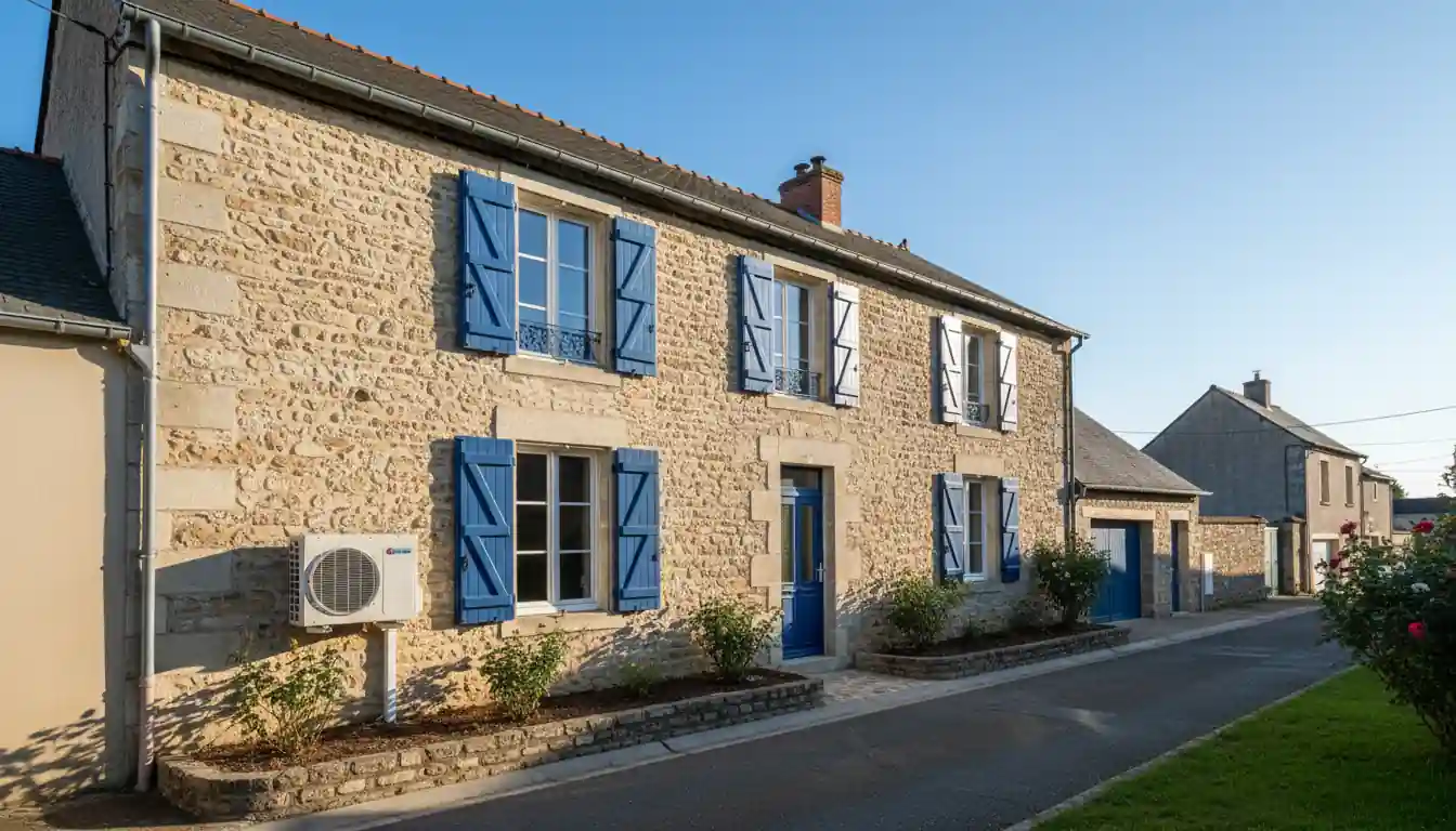Installation pompe à chaleur à Aiffres