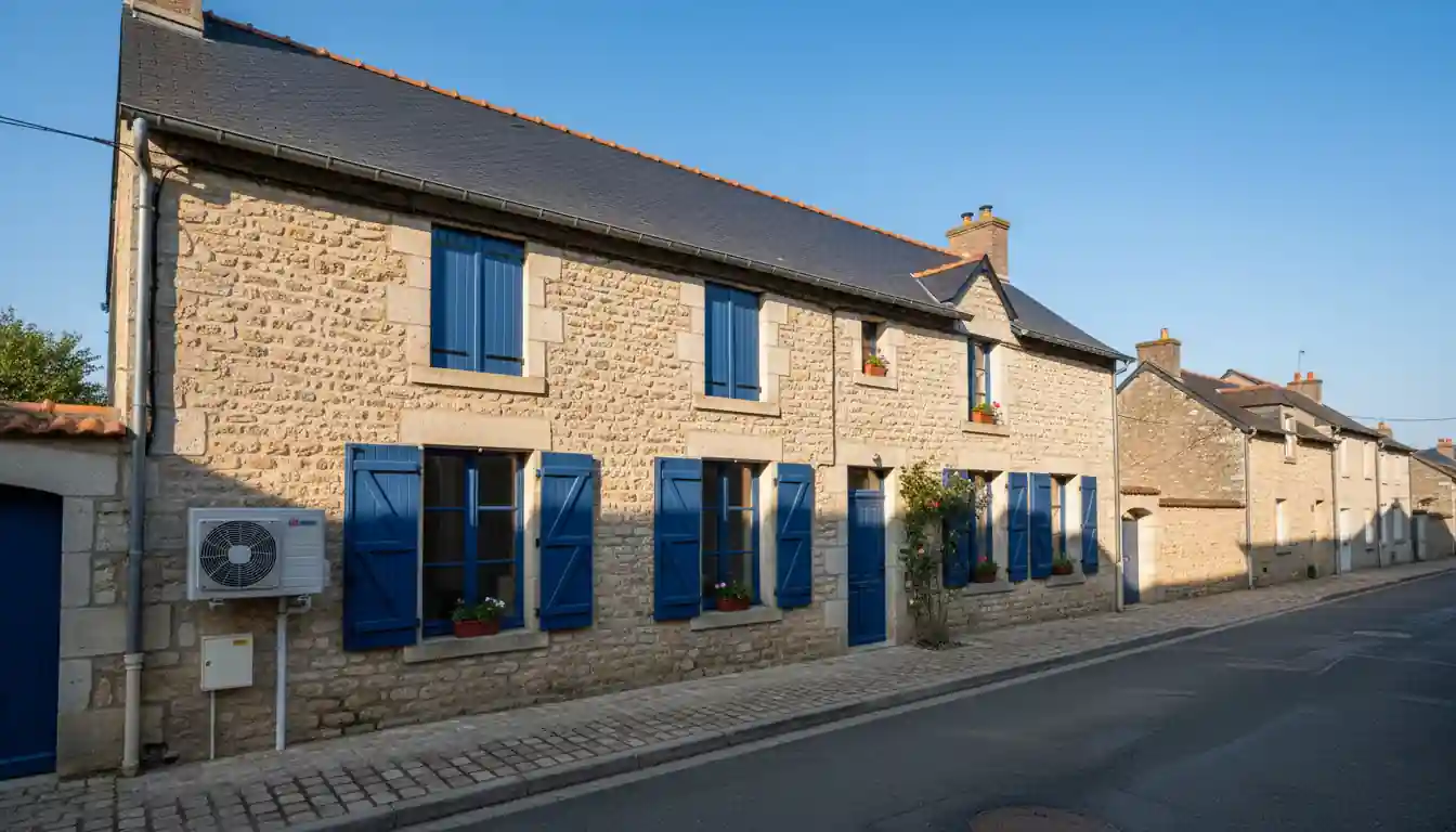 Installation pompe à chaleur à Argentonnay