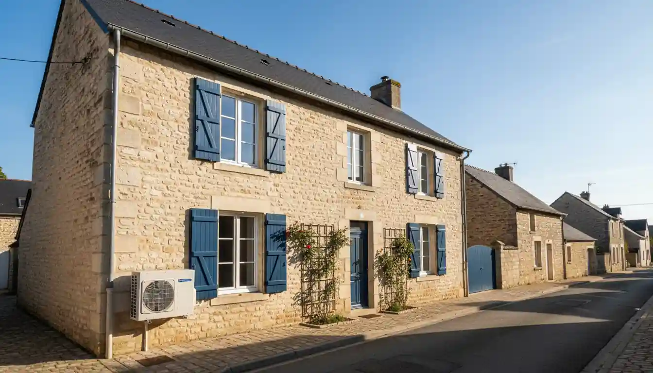 Installation pompe à chaleur à Clessé