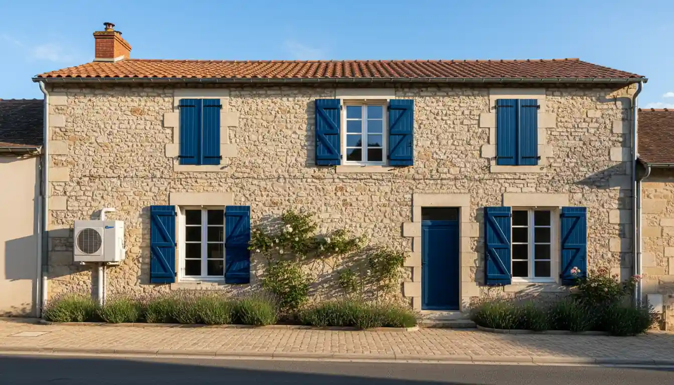 Installation pompe à chaleur à Melle