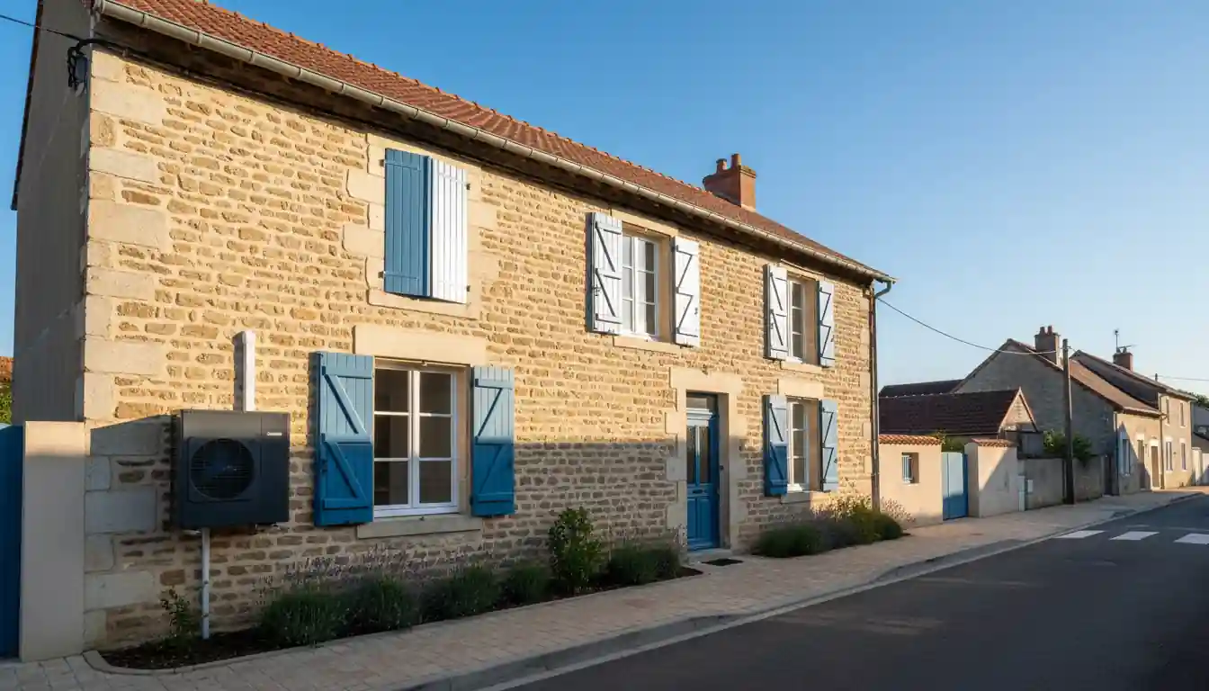 Installation pompe à chaleur à Saint-Varent