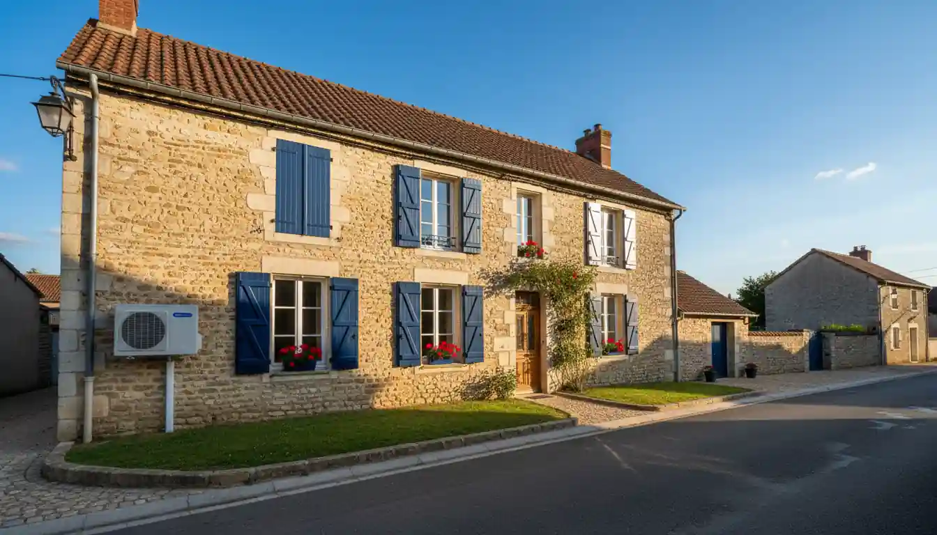 Installation pompe à chaleur à Sauzé-Vaussais